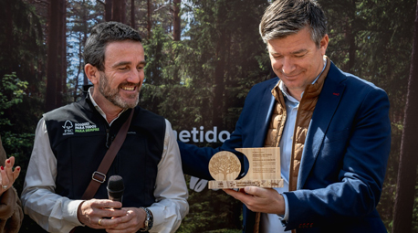 Alexandre de Palmas, director ejecutivo de Carrefour España y Gonzalo Anguita, director FSC España