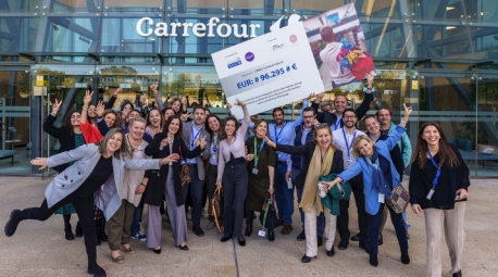 Fundación Solidaridad Carrefour celebra la donación de 96.295 euros a favor del CIBER y de Fundación Querer en beneficio de la infancia con enfermedades raras