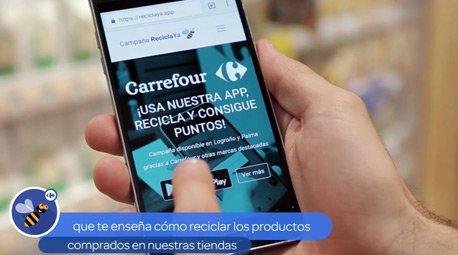 Carrefour lanza #RECICLAENCASA, la nueva campaña de su App RECICLAYA