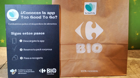 Carrefour lanza la App TO GOOD TO GO en sus tiendas BIO