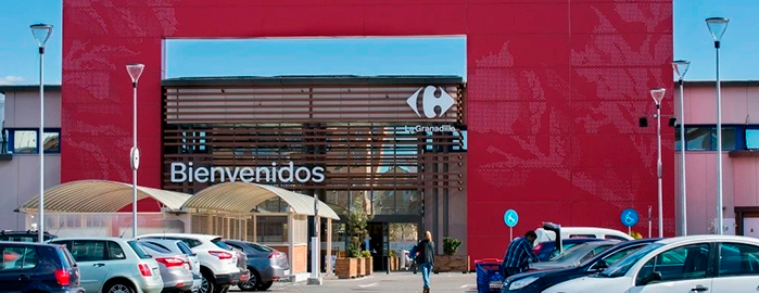 Fachada Centro Comercial La Granadilla